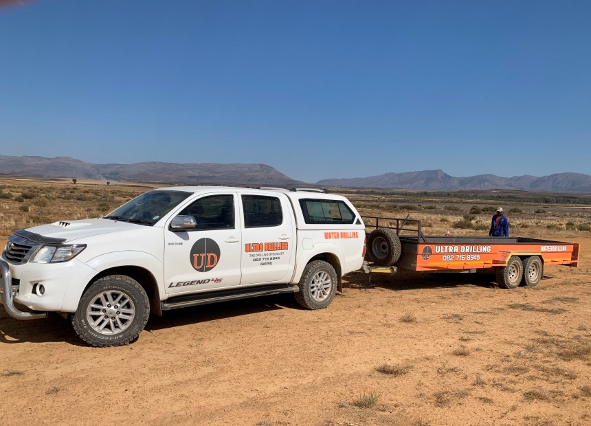 Well-trained and professional borehole installation team in the Western Cape | Ultra Drilling