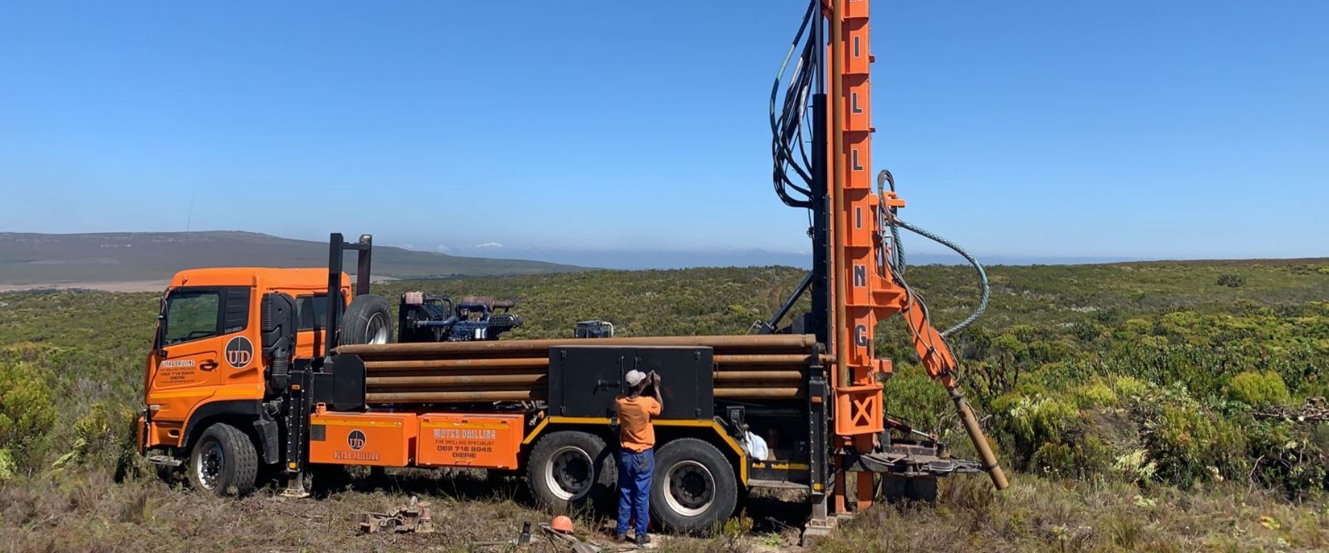 Borehole drilling for farming, industrial and residential water supply